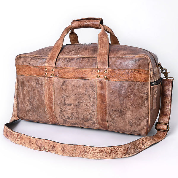 NMBGM142 Duffel Genuine Leather Women Bag Western Handbag