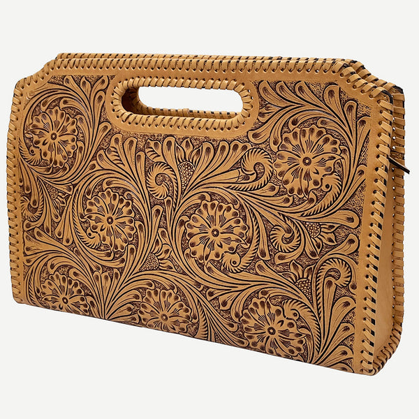 LC-ADBGZ759A Wallet Genuine Western Leather Women Bag