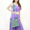 LC-ADBGZ763B Crossbody Genuine Western Leather Women Bag