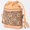 LC-ADBGZ765 Bucket Genuine Western Leather Women Bag