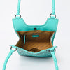 LC-ADBGZ767B Tote Hand Tooled Genuine Western Leather Women Bag