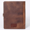 ADBG1040 American Darling Hand-Tooled Floral Genuine Leather Western Portfolio Bag