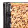 ADBG1196 American Darling Western Hand Tooled Leather Portfolio Bag Genuine Leather