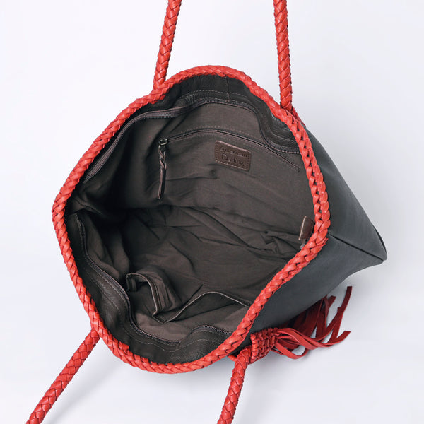 LC-ADBGM274 Tote Genuine Western Leather Women Bag