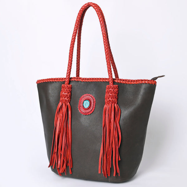 LC-ADBGM274 Tote Genuine Western Leather Women Bag