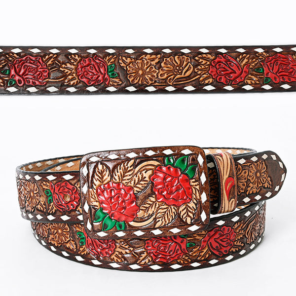 LC-ADBLF182 Genuine American Leather Belt Men and Women