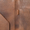 ADBG1040 American Darling Crocodile Embossed Hand Tooled Leather Western Portfolio Bag