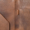ADBG1040 American Darling Crocodile Embossed Genuine Leather Western Portfolio Bag