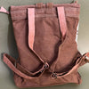 LC-KB496 Backpack Upcycled Canvas Ladies Bag