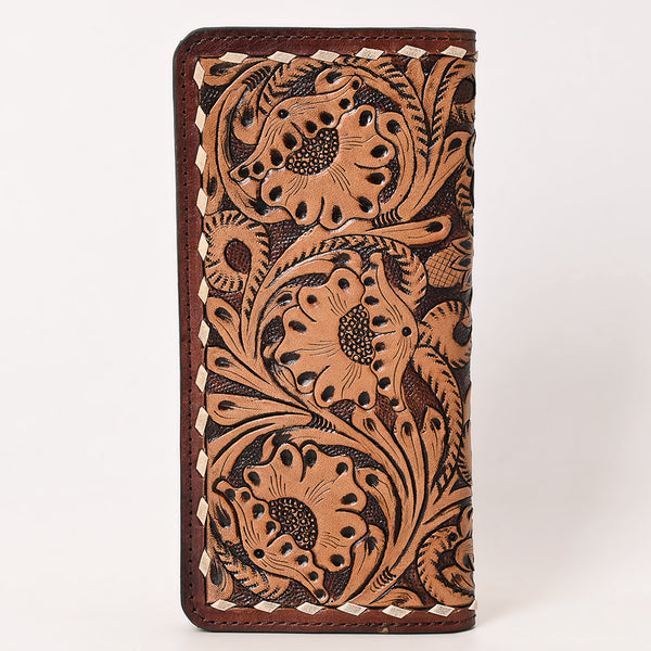 KBG191WalletHand Tooled Genuine Leather women bag western handbag purse