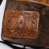 LC-KBK122 Large Crossbody Genuine Leather women bag western Bag