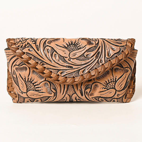 ADBG1203 American Darling Hand Tooled Genuine Leather Western Sunglass Case