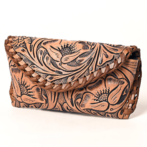ADBG1203 American Darling Hand Tooled Genuine Leather Western Sunglass Case