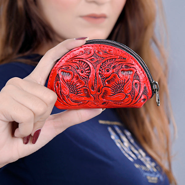 ADBG1205 American Darling Hand Tooled Genuine Leather Western Sunglass Case