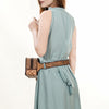ADBG1208 American Darling Western Hand-Tooled Leather Fanny Pack -Floral Carved Genuine Leather Waist Bag