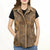 LC-ADJKT036 Genuine Vintage Leather Women Shirt Jacket Dress