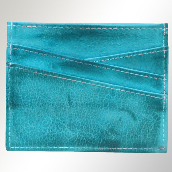 ADCCM102 Slim Leather Card Holder - Minimalist Wallet for Everyday Carry