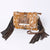 ADBG360 American Darling Hand Tooled Leather Small Cross body Bag with Hair-On Cowhide