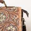 ADBGA423 American Darling Hand Tooled Hair-On Cowhide Genuine Leather Briefcase