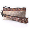 KBG275 Wristlet Genuine Leather women bag western Bag