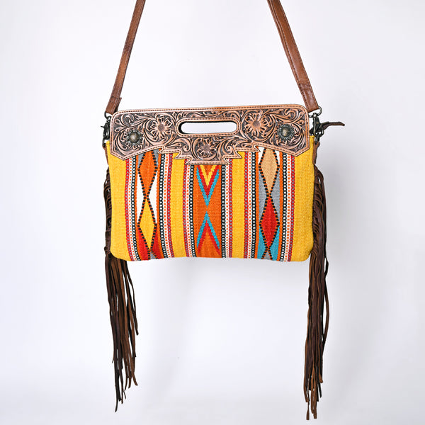 LC-KBG302 Clutch Genuine Leather women bag western Bag