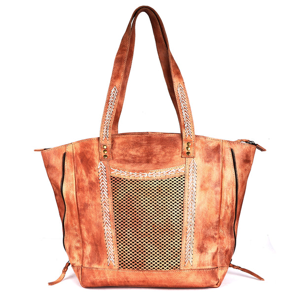 NMBGM135 Tote Genuine Leather women bag western Bag