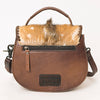 ADBG1221 American Darling Hair-On Cowhide Genuine Leather Western Crossbody Bag