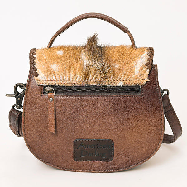 ADBG1221 American Darling Hair-On Cowhide Genuine Leather Western Crossbody Bag