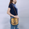 ADBG1221 American Darling Hair-On Cowhide Genuine Leather Western Crossbody Bag