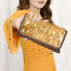 ADBG1223 American Darling Hair-On Cowhide Genuine Leather Western Wallet Bag