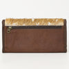 ADBG1223 American Darling Hair-On Cowhide Genuine Leather Western Wallet Bag