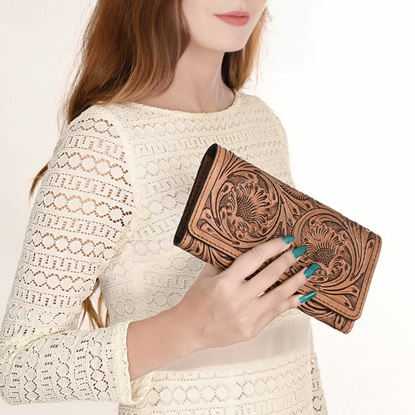 KBG347 Wallet Genuine Leather women bag western Bag