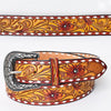 LC-ADBLF164 Genuine American Leather Belt Men and Women