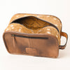 ADBG1254 American Darling Western Hair-On Cowhide Jewelry Bag in Genuine Leather