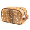 ADBG1254 American Darling Western Hair-On Cowhide Jewelry Bag in Genuine Leather