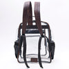 ADBG1285 American Darling Tooled Leather Clear Backpack -Western Stadium Bag