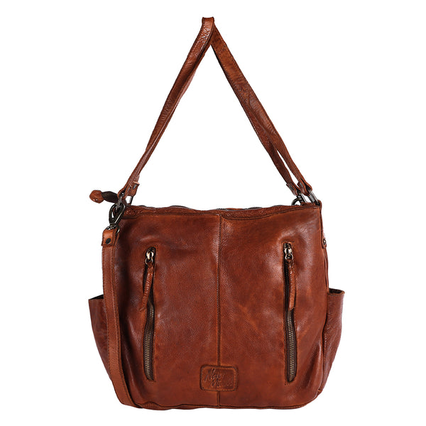 LC-NMBGM151 Hobo Genuine Leather women bag western Bag
