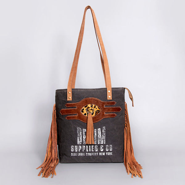 LC-OHV122 Weekender Upcycled Canvas Ladies Bag
