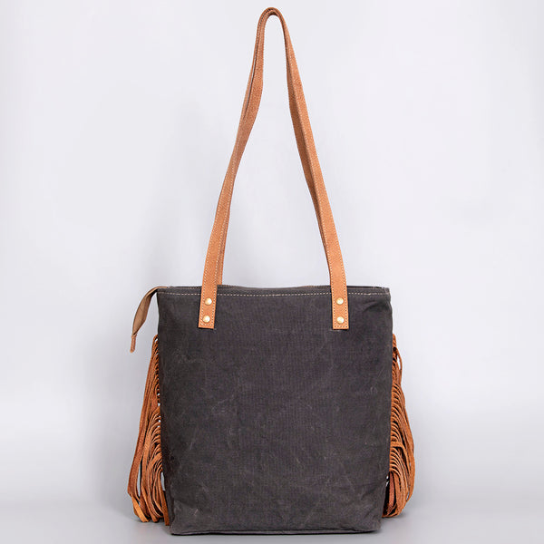 LC-OHV122 Weekender Upcycled Canvas Ladies Bag