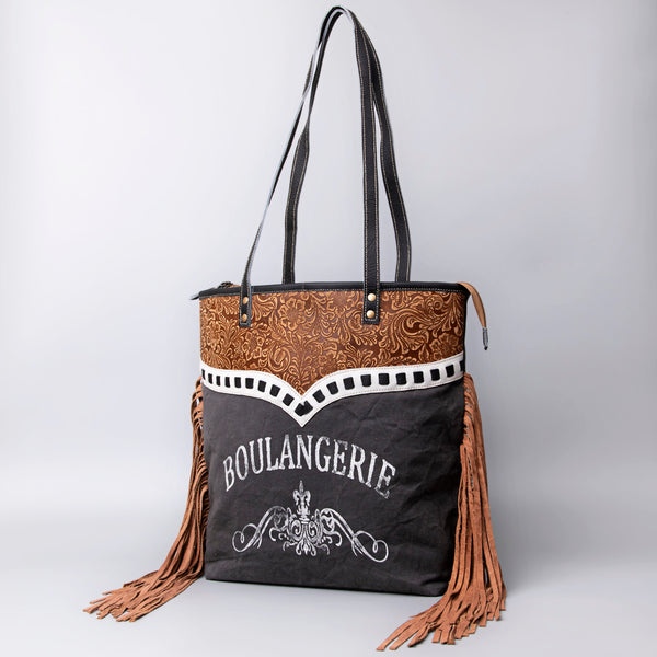 LC-OHV125 Weekender Upcycled Canvas Ladies Bag