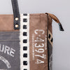 OHV132 Weekender Upcycled Canvas Ladies Bag
