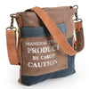 OHV140 Weekender Upcycled Canvas Ladies Bag