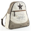 LC-OHV144Backpack Upcycled Canvas Ladies Bag