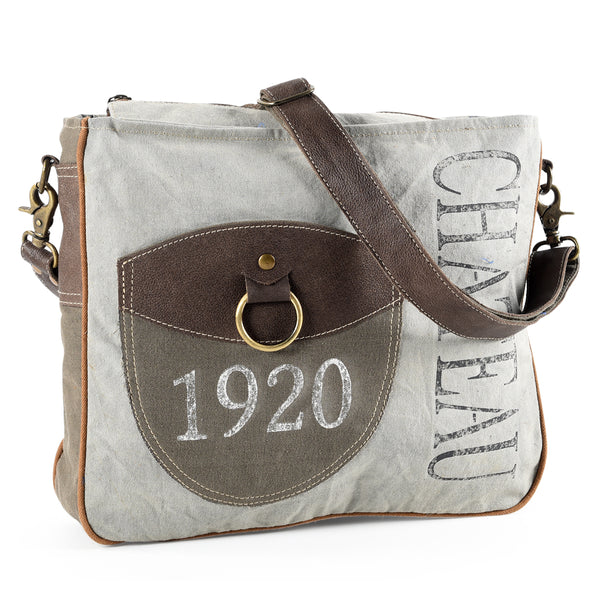 OHV156 Weekender Upcycled Canvas Ladies Bag