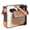 OHV173 Messenger Upcycled Canvas Ladies Bag