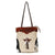 LC-OHV191Tote Upcycled Canvas Ladies Bag