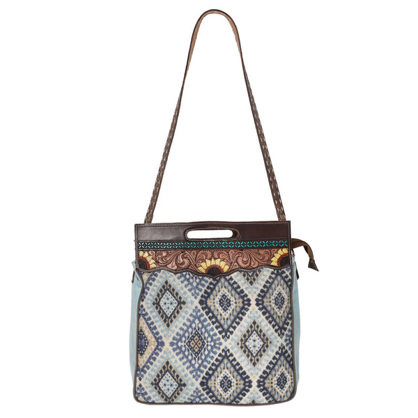 LC-OHV209 Clutch Upcycled Canvas Ladies Bag