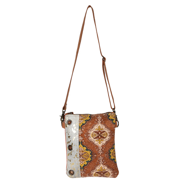 LC-OHV216Crossbody Upcycled Canvas Ladies Bag
