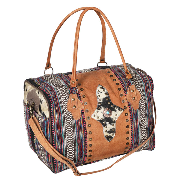 LC-OHV222 Duffel Upcycled Canvas Ladies Bag