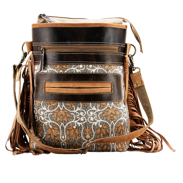 LC-OHV238Crossbody Upcycled Canvas Ladies Bag